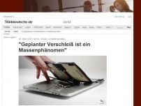 Bild zum Artikel: Studie zu Elektrogeräten: 'Geplanter Verschleiß ist ein Massenphänomen'