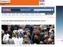 Bild zum Artikel: Vorsorge-Atlas Deutschland: Wo die Rentenlücke lauert