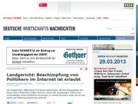 Bild zum Artikel: Landgericht: Beschimpfung von Politikern im Internet ist erlaubt