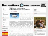 Bild zum Artikel: TV-Werbung in Deutschland: Volksverblödung auf höchstem Niveau
