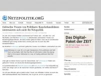 Bild zum Artikel: Gelöschte Tweets von Politikern: Kanzlerkandidaten interessieren sich nicht für Netzpolitik