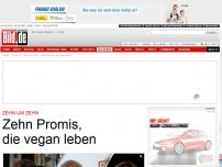 Bild zum Artikel: Zehn vegane Promis - Zehn Promis, die vegan leben