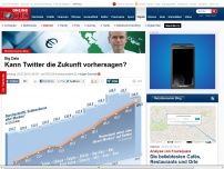 Bild zum Artikel: Big Data - Kann Twitter die Zukunft vorhersagen?