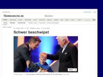 Bild zum Artikel: 'Wetten, dass..?' aus Wien: Schwer beschwipst