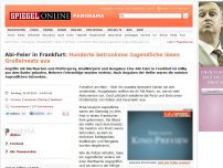 Bild zum Artikel: Abi-Feier in Frankfurt: Hunderte betrunkene Jugendliche lösen Großeinsatz aus