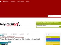 Bild zum Artikel: Neue Studie zum Fracking: Die Illusion ist geplatzt