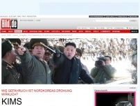 Bild zum Artikel: Kim droht weiter - Nordkorea erklärt Kriegszustand