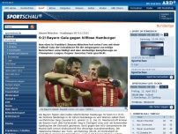 Bild zum Artikel: Bayern München - Hamburger SV 9:2 (5:0): 9:2! Bayern-Gala gegen hilflose Hamburger
