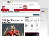 Bild zum Artikel: 2:9-Debakel beim FCB  -  

HSV-Kapitän Westermann: „Ich schäme mich“