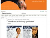 Bild zum Artikel: 'Krone'-Interview mit Haider und Diana: Österreichische Zeitung spricht mit Toten
