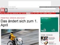 Bild zum Artikel: Steuer & Verkehr - Das ändert sich zum 1. April