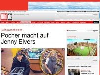 Bild zum Artikel: Lustig oder fies? - Pocher macht auf Jenny Elvers