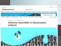 Bild zum Artikel: Offshore-Leaks: Geheime Geschäfte in Steueroasen enttarnt