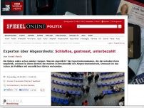 Bild zum Artikel: Experten über Abgeordnete: Schlaflos, gestresst, unterbezahlt