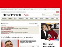 Bild zum Artikel: SPD-Politiker Ottmar Schreiner ist gestorben