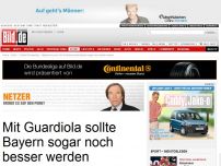 Bild zum Artikel: Netzer-Kolumne - Mit Guardiola wird Bayern noch besser