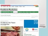 Bild zum Artikel: Fleischskandal Niederlande - 50 Millionen Kilo Fleisch zurückgerufen