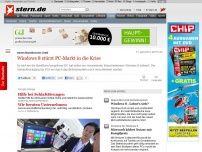 Bild zum Artikel: Weltweite PC-Nachfrage bricht ein: Marktforscher kritisieren Windows 8