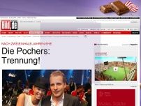 Bild zum Artikel: Nach 2,5 Jahren Ehe - Alles aus! Oliver und Alessandra Pocher trennen sich