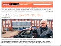 Bild zum Artikel: Ersatzfreiheitsstrafen: Wegen fünf Euro hinter Gittern