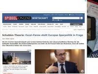 Bild zum Artikel: Schulden-Theorie: Excel-Panne stellt Europas Sparpolitik in Frage