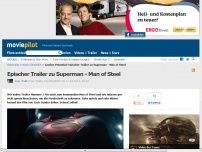 Bild zum Artikel: Epischer Trailer zu Superman - Man of Steel