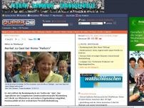 Bild zum Artikel: Merkel zu Gast bei Homo-'Heilern'