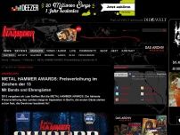 Bild zum Artikel: METAL HAMMER AWARDS: Preisverleihung im Zeichen der 13