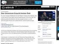 Bild zum Artikel: Stephen Hawking: Das Universum braucht keinen Gott