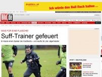 Bild zum Artikel: Was für eine Flasche! - Suff-Trainer kauft Jägermeister mit Spieler-Kreditkarte!