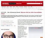 Bild zum Artikel: S.P.O.N. - Der Schwarze Kanal: Warum sind so viele Journalisten links?