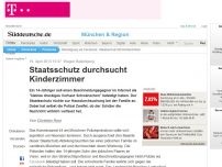 Bild zum Artikel: Wegen Beleidigung: Staatsschutz durchsucht Kinderzimmer