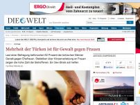 Bild zum Artikel: Umfrage: Türken halten Gewalt gegen Frauen für 'notwendig'