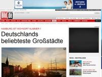 Bild zum Artikel: Hamburg ist Nr. 1 - Die beliebtesten Großstädte Deutschlands