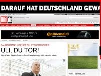 Bild zum Artikel: Hoeneß ein Steuersünder - ULI, DU TOR!