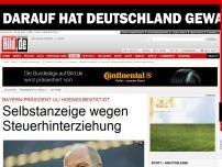 Bild zum Artikel: Uli Hoeneß - Selbstanzeige wegen Steuerhinterziehung