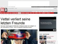 Bild zum Artikel: GP von Bahrain - Vettel verliert seine letzten Freunde