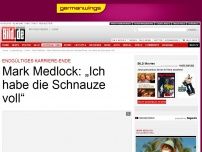 Bild zum Artikel: Karriere-Aus - Mark Medlock: „Ich habe die Schnauze voll“