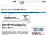 Bild zum Artikel: Boston Consulting: Euro-Krise muss mit radikaler Enteignung gelöst werden