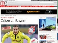 Bild zum Artikel: Transfer-Hammer! - Götze zu Bayern