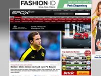 Bild zum Artikel: Bundesliga: Medien: Mario Götze wechselt zum FC Bayern