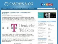 Bild zum Artikel: Drosselung: Telekom ändert Tarifstruktur fürs Festnetz
