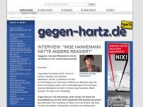 Bild zum Artikel: Interview: 'Inge Hannemann hätte anders reagiert'
