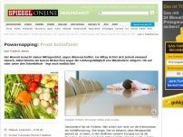 Bild zum Artikel: Powernapping: Prost Schlafzeit!