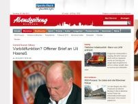 Bild zum Artikel: Dominik Brunner Stiftung: Vorbildfunktion? Offener Brief an Uli Hoeneß