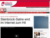 Bild zum Artikel: Hätte, hätte, Fahrradkette - Steinbrück-Satire wird im Internet zum Hit