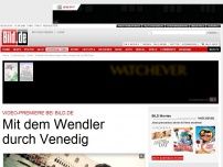 Bild zum Artikel: Video-Premiere - Mit dem Wendler durch Venedig