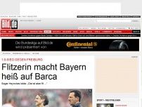 Bild zum Artikel: 1:0-Sieg gegen Freiburg - Flitzerin macht Bayern heiß auf Barca