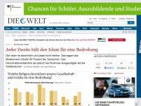 Bild zum Artikel: Bertelsmann-Studie: Jeder Zweite hält den Islam für eine Bedrohung