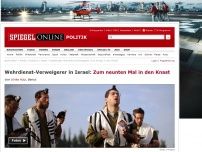 Bild zum Artikel: Wehrdienst-Verweigerer in Israel: Zum neunten Mal in den Knast